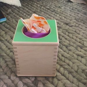 Lovevery tissue box toy